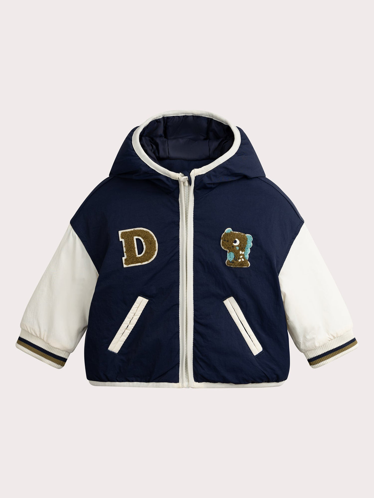 Blouson Teddy à capuche pour bébé garçon - 1