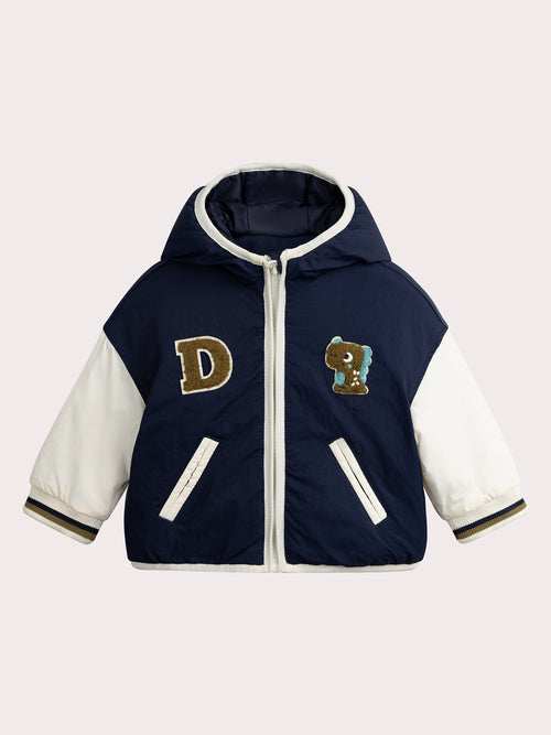 Blouson Teddy à capuche pour bébé garçon - 1