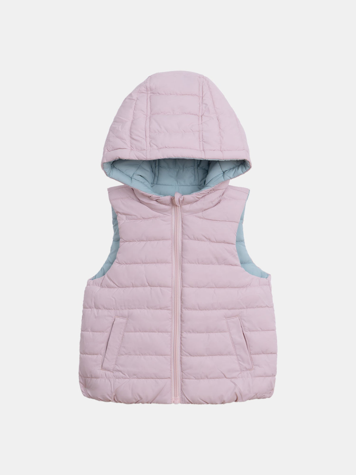 Doudoune réversible sans manches pour fille - 2