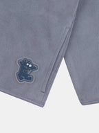 Gilet en polaire bleu grisé pour garçon - 2