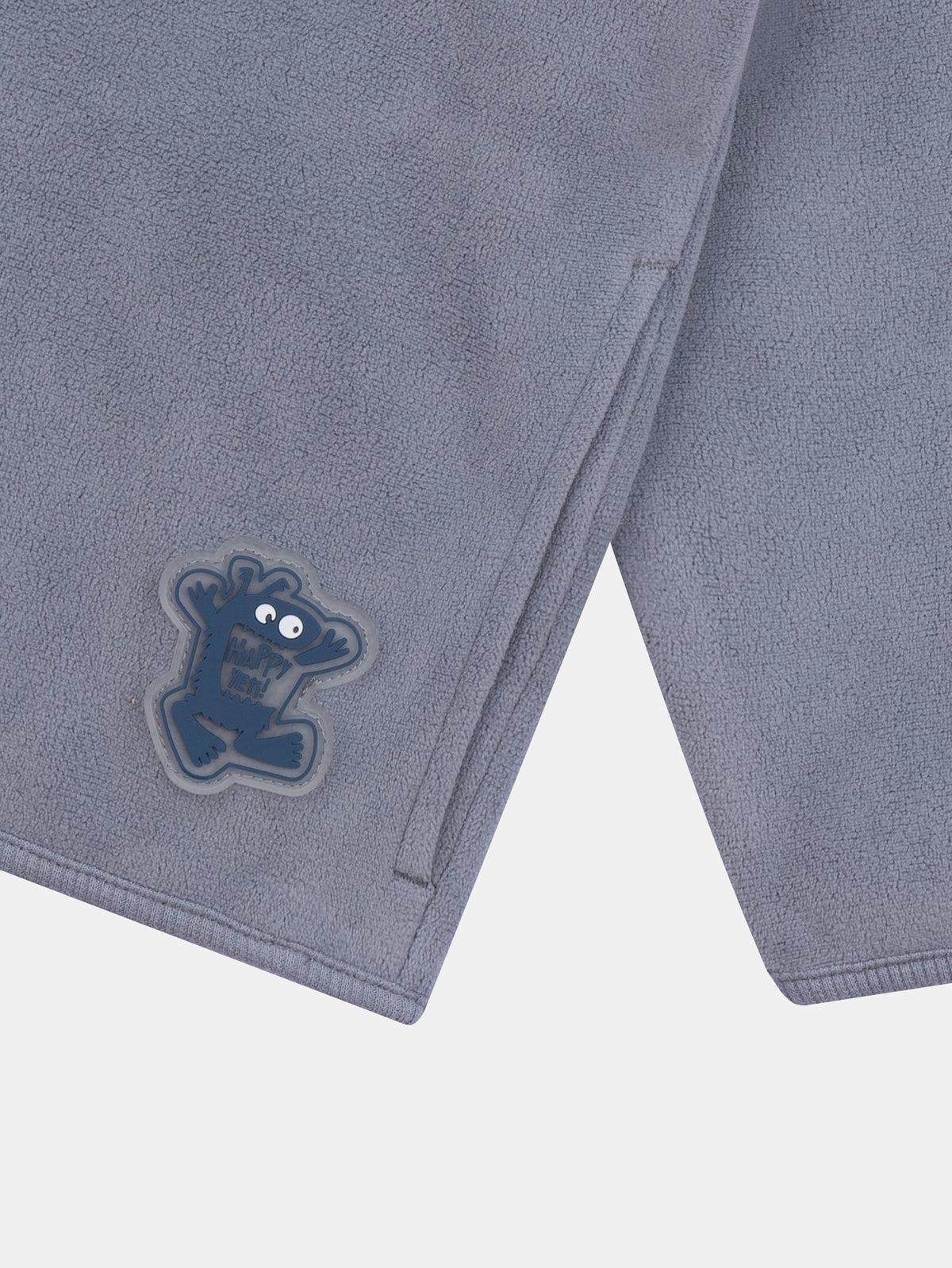 Gilet en polaire bleu grisé pour garçon - 2