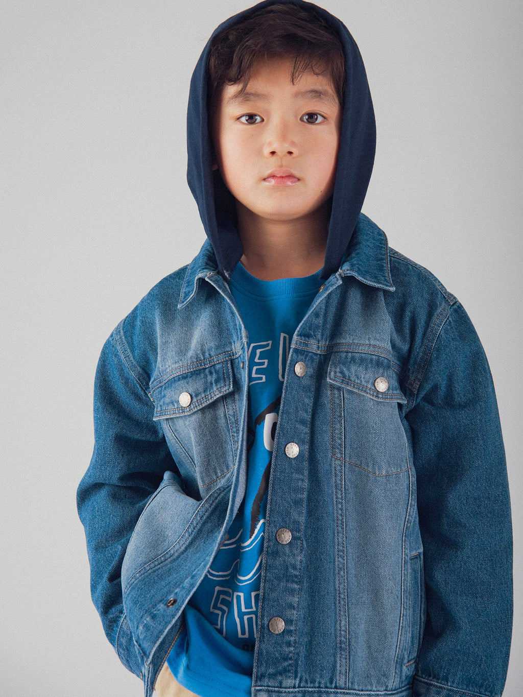 Veste denim pour garçon - 2